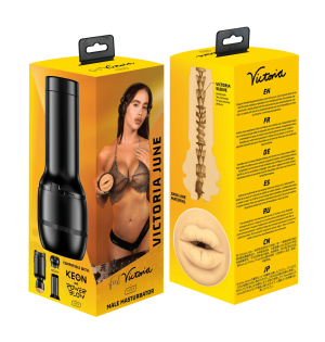 FeelVictoria Mouth Stroker: Molded from Victoria June’s Lips Image 4